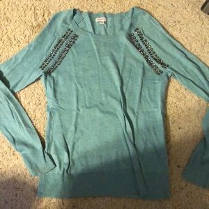 Turquoise Lightweight sweater